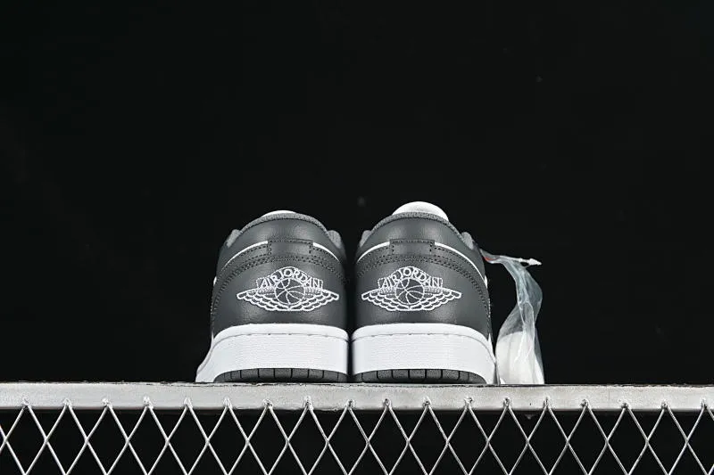 All categories Air Jordan Jordan series basketball shoes Air Jordan 1 Low Air Jordan 1 Low AJ1 Joe 1 white and gray color low-top cultural and casual sneakers 553558-044
